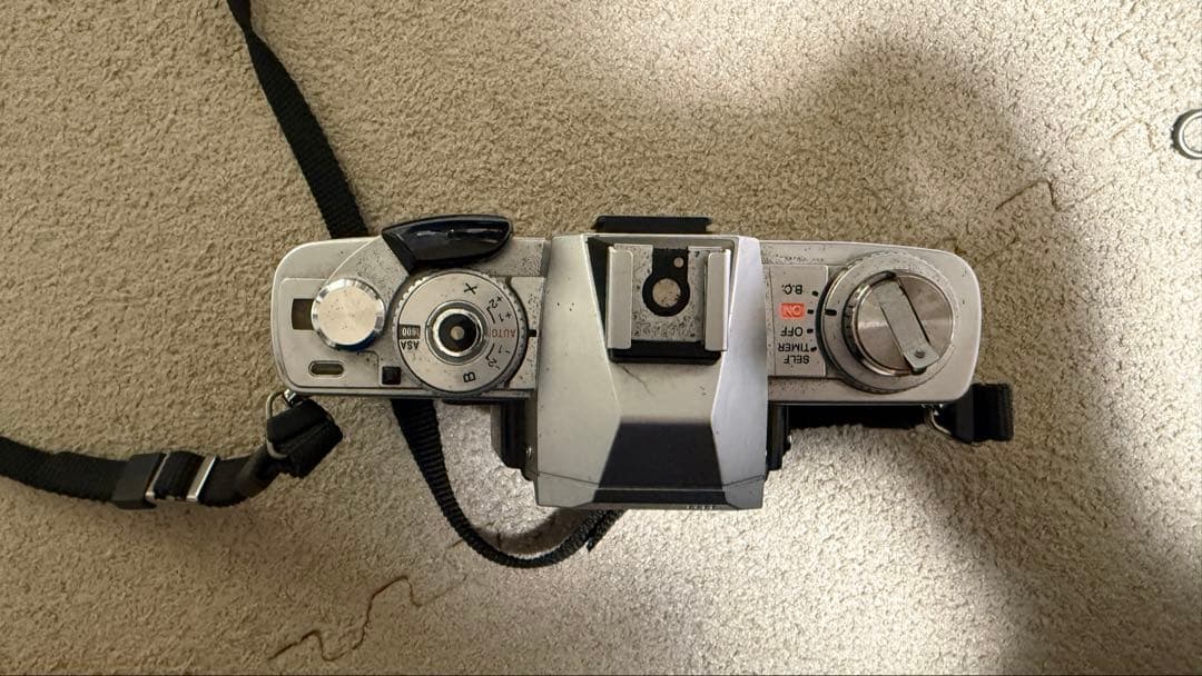 フィルム一眼3台Canon FTb、Minolta X7、Ricoh XR500