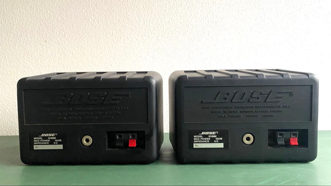 BOSE 101MM スピーカー　純正ブラケット　取説　おまけ付き　2ペア