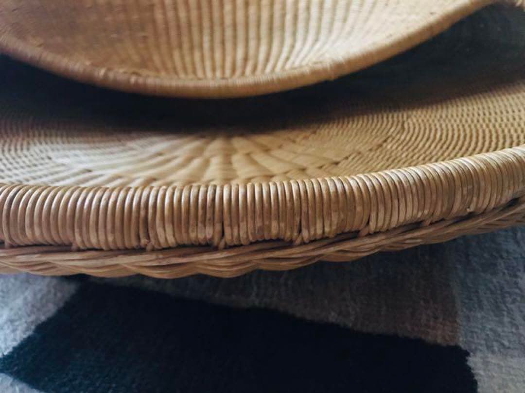 【最終値下げ・送料込】IDEE POD ラタン 座椅子 チェア 定価6.5万