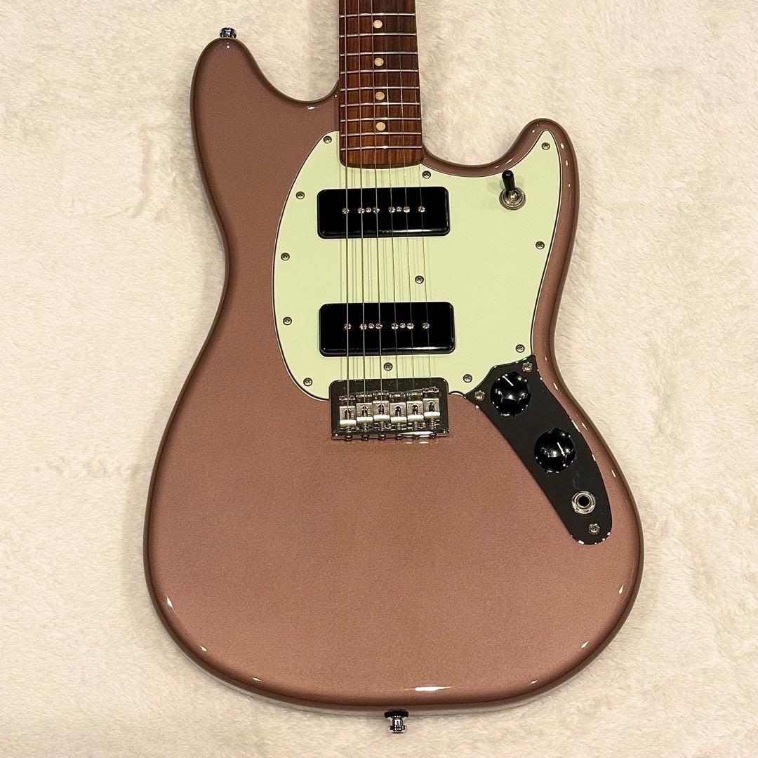 美品/ FENDER Mustang 90, Burgundy ムスタング