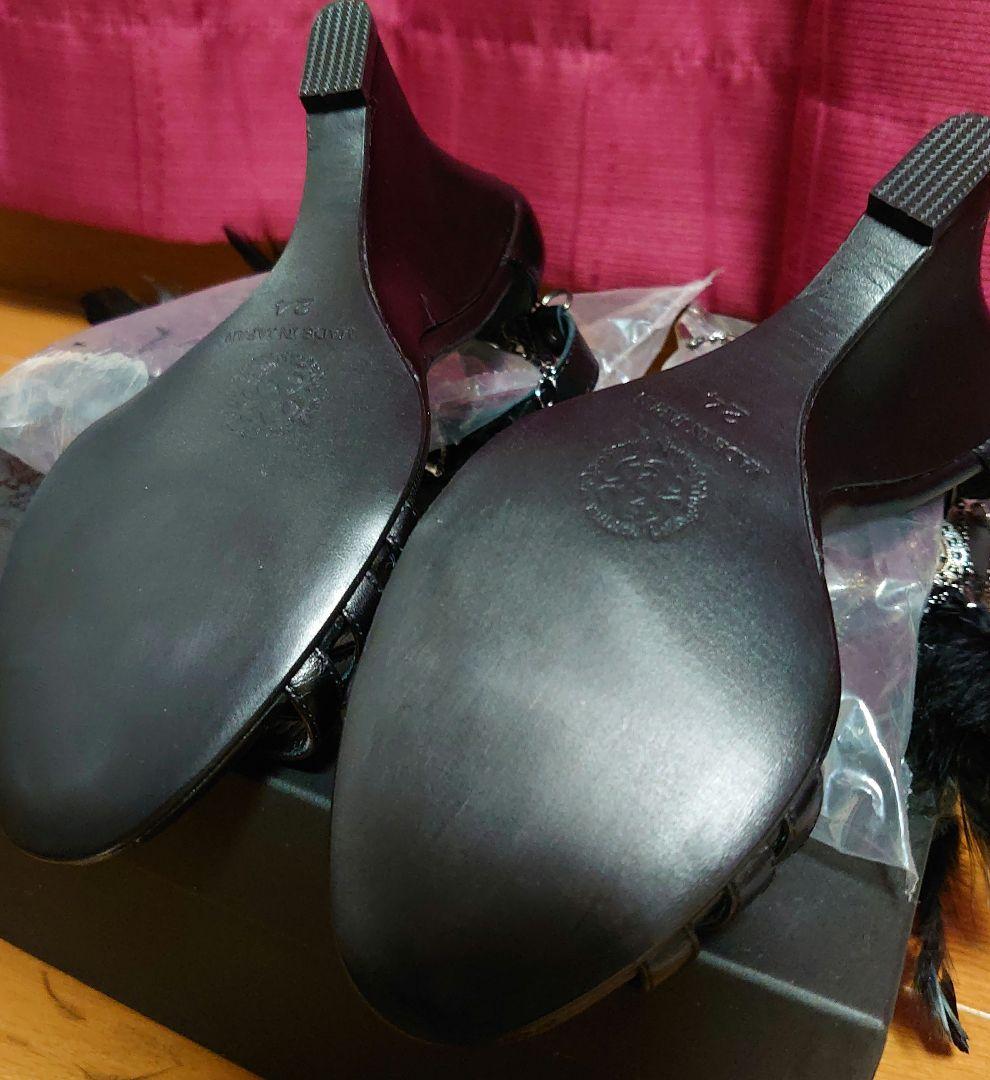 アリスアウアア 羽根サンダル 24cm #アリスアウアア #ゴシック #ロリータ