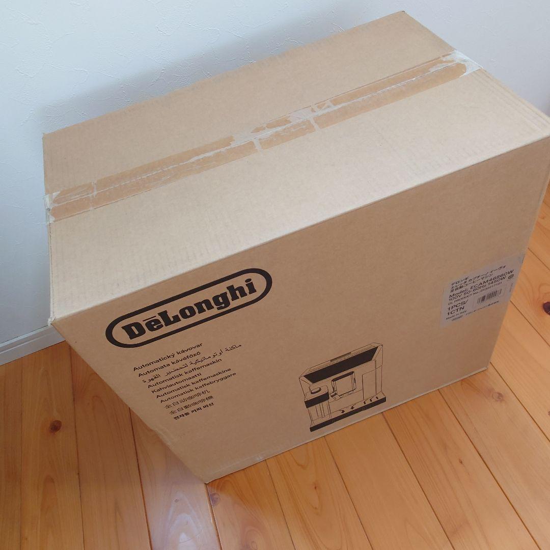 【新品未使用】デロンギ エレッタ カプチーノ イーヴォ ECAM46860W