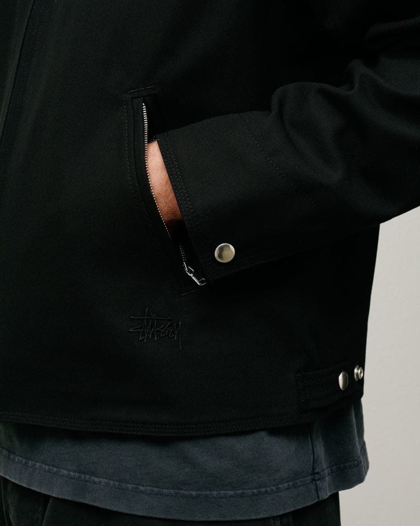 ジャケット・アウター stussy GARAGE JACKET GABARDINE