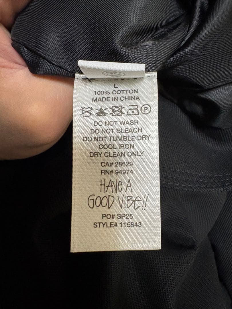 ジャケット・アウター stussy GARAGE JACKET GABARDINE