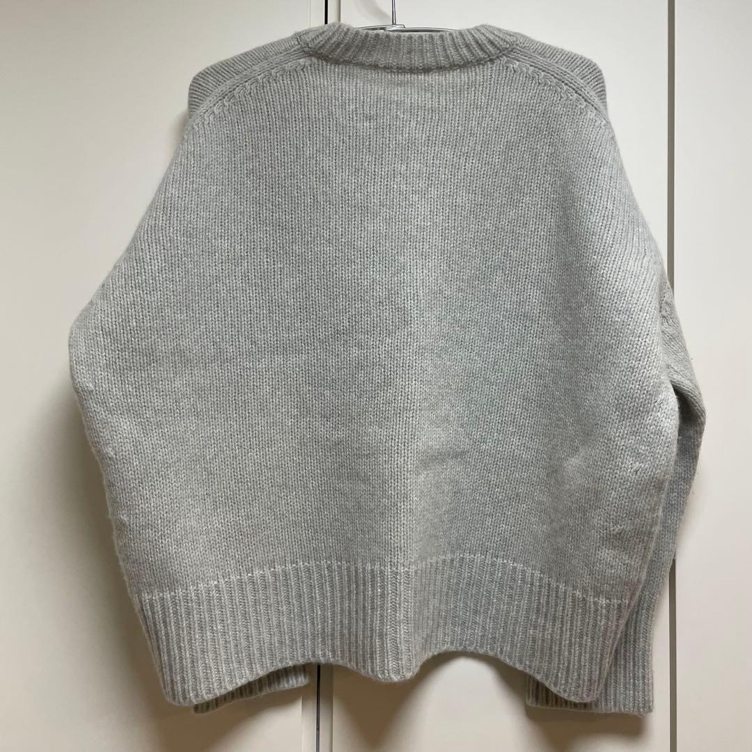 GALERIE VIE ギャルリー ヴィー　ファインウール クルーネックニット