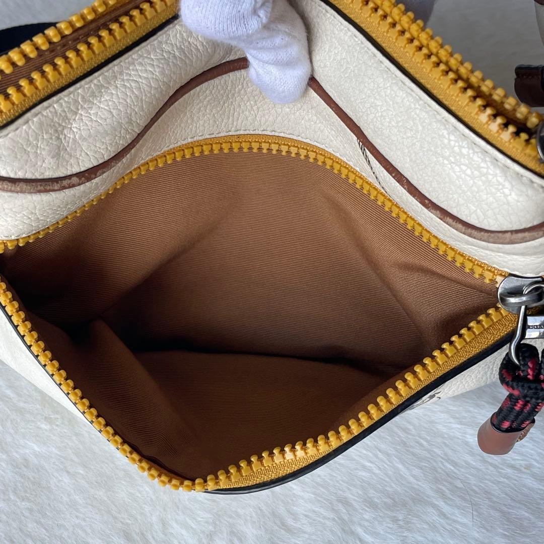 COACH ディズニー ミッキーマウス ボディバッグ ウエストバッグ