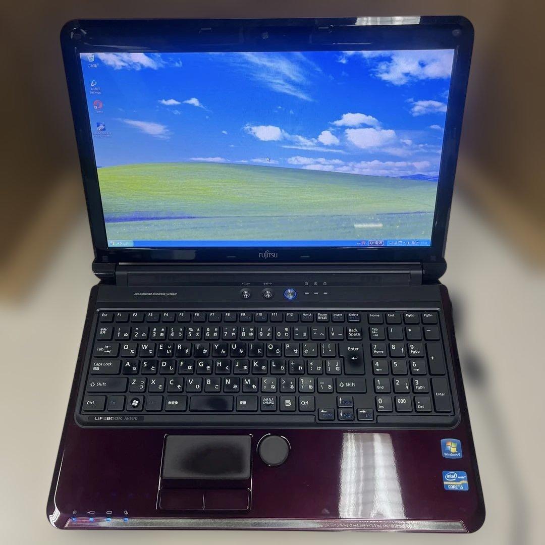 ☆格安美品☆Windows XP☆ブルーレイ付き15.6インチ大画面ノートPC☆