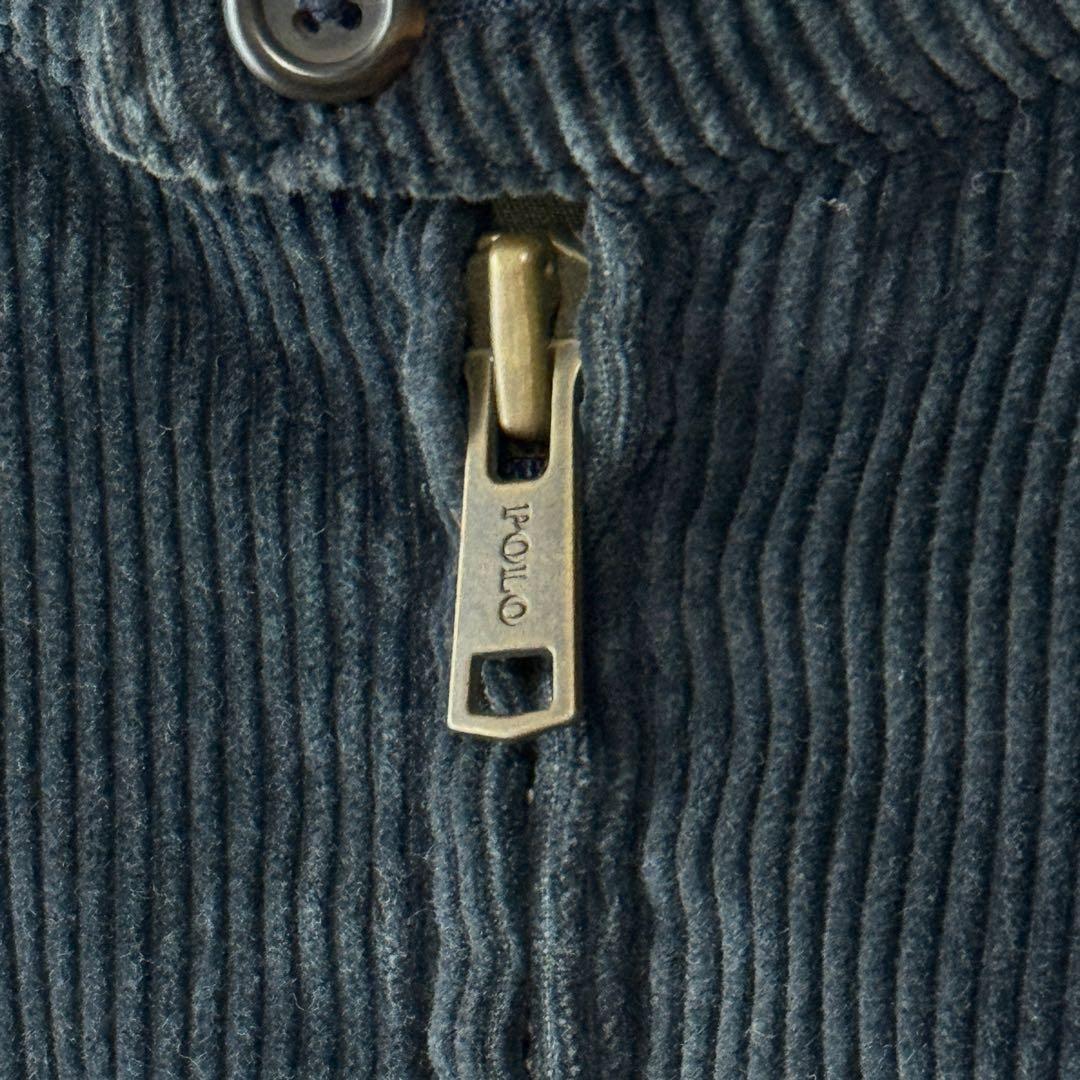 ラルフローレン 90s コーデュロイスイングトップ 金刺繍 XXL 希少 美品