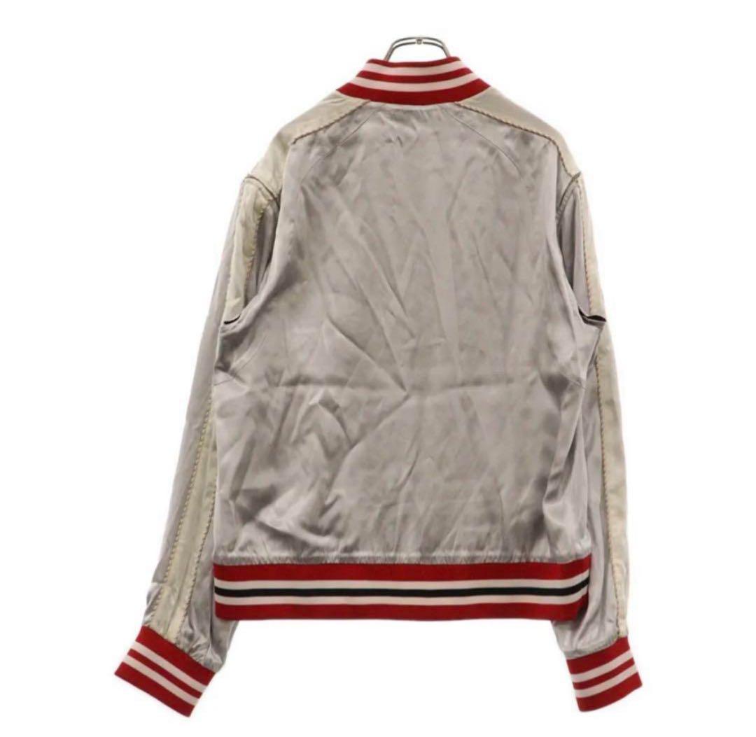 masu スカジャン ジャケット 48シルバー