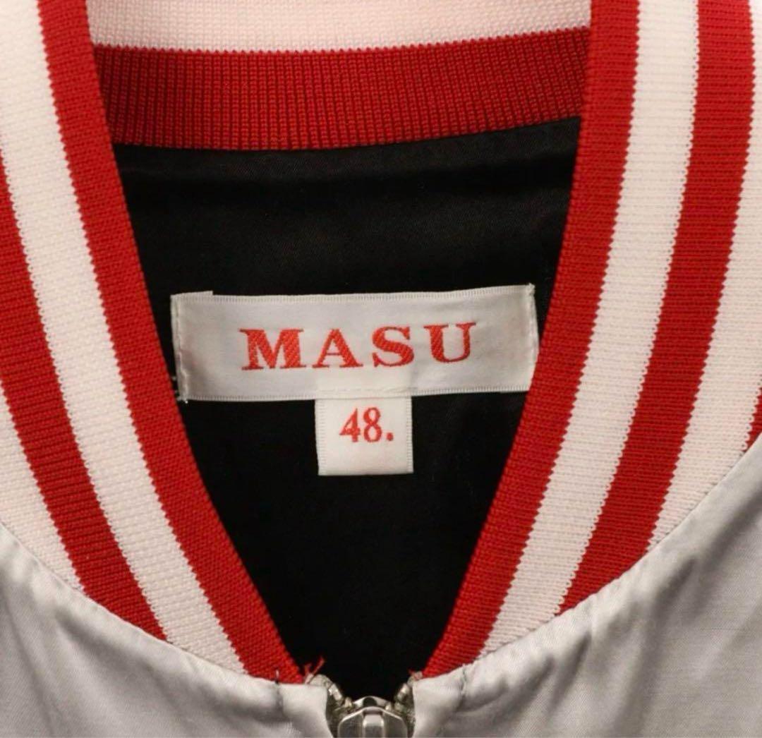 masu スカジャン ジャケット 48シルバー