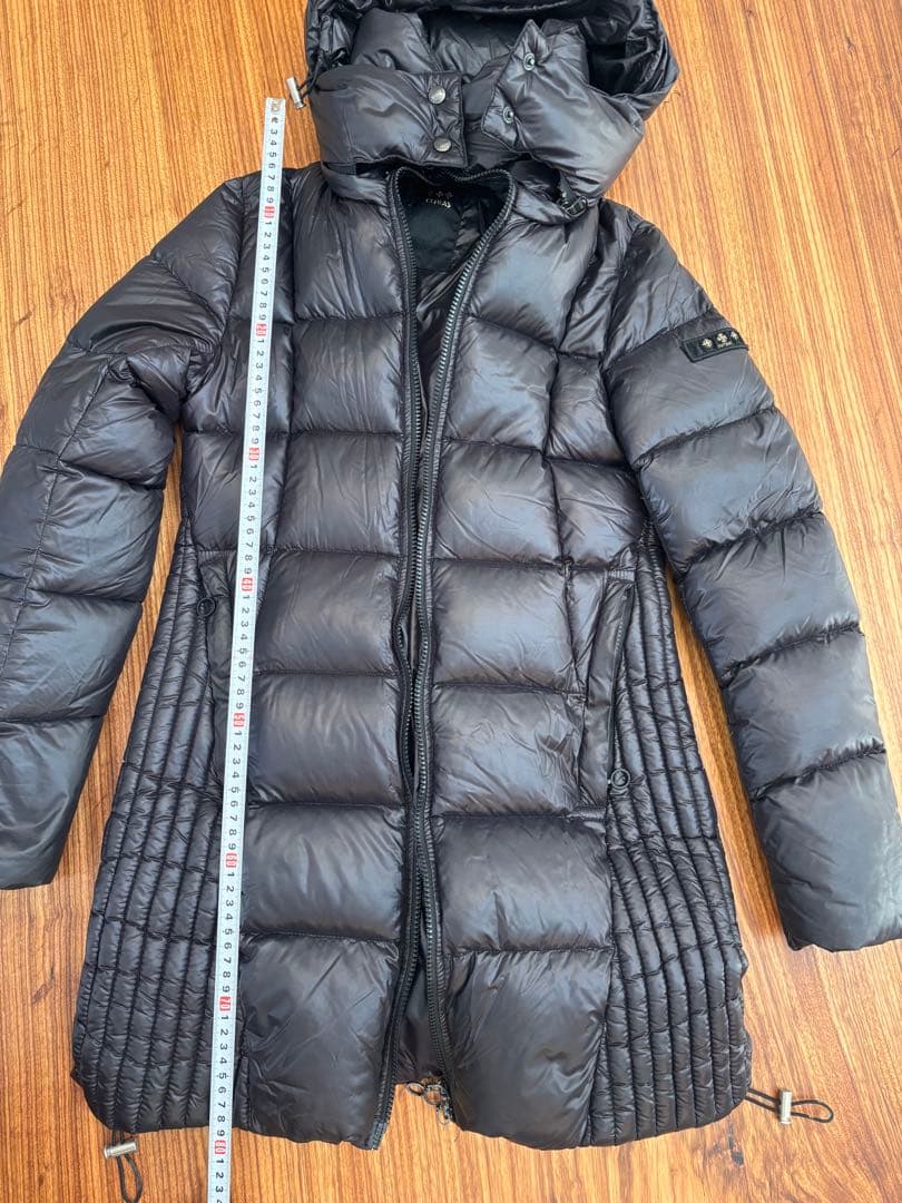 TATRAS レディースダウンコート　BLACK サイズ表記02