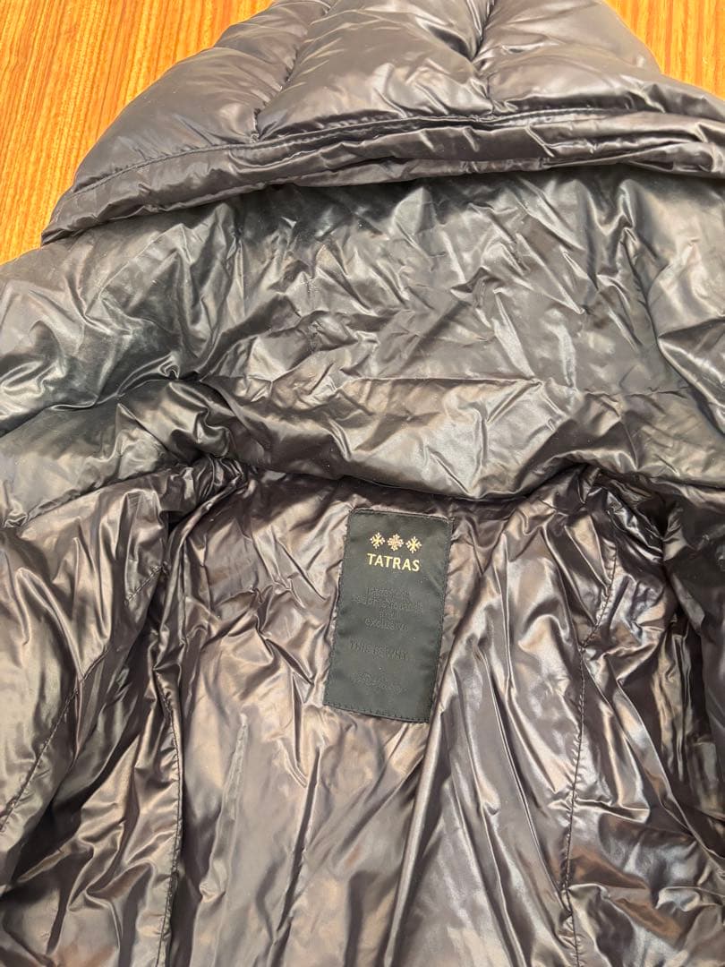 TATRAS レディースダウンコート　BLACK サイズ表記02