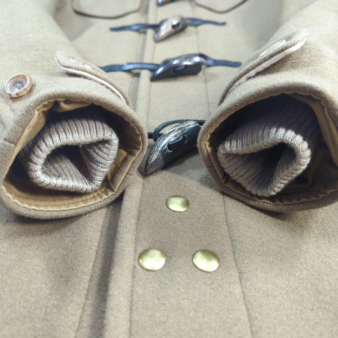 サイベーシックス✨イエナ別注　カシミヤ混　３６ ウールダッフルコート　ブラウン