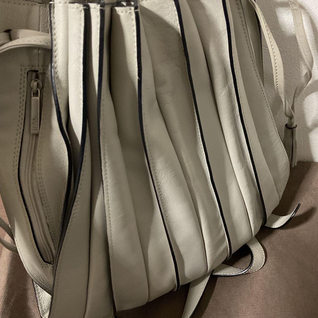 ぜんまいねずみ 使用二日 美品 ルポ ナチュレ プリーツ バックパック②