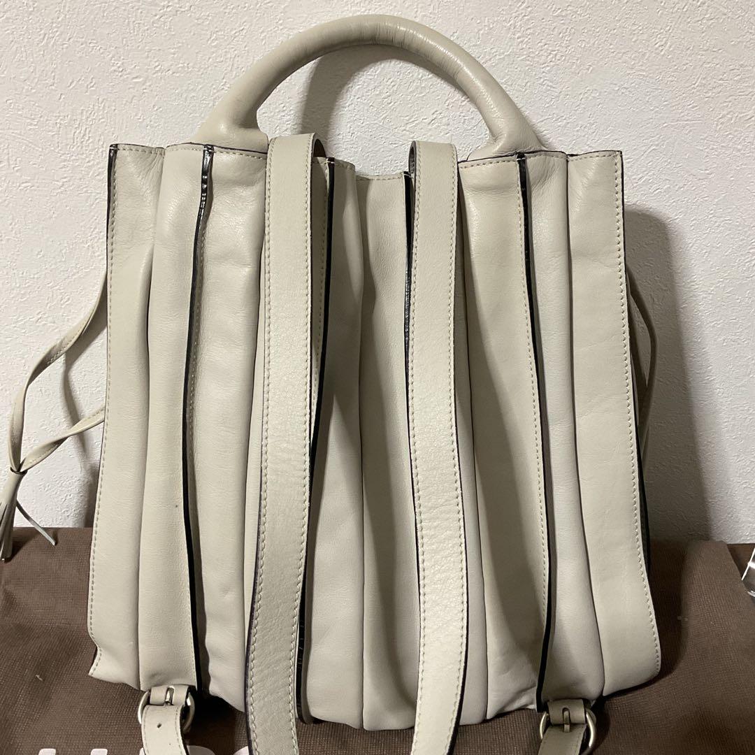 ぜんまいねずみ 使用二日 美品 ルポ ナチュレ プリーツ バックパック②