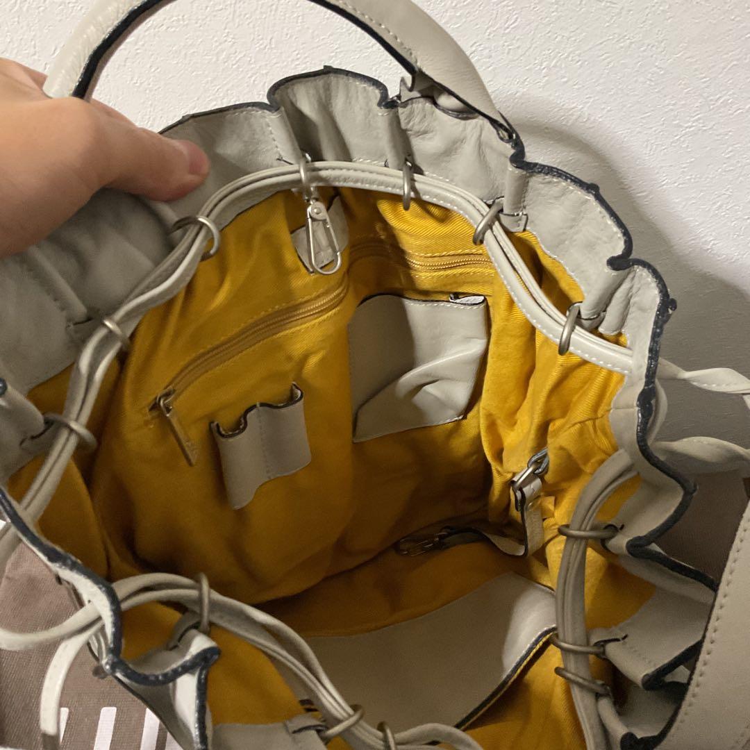 ぜんまいねずみ 使用二日 美品 ルポ ナチュレ プリーツ バックパック②