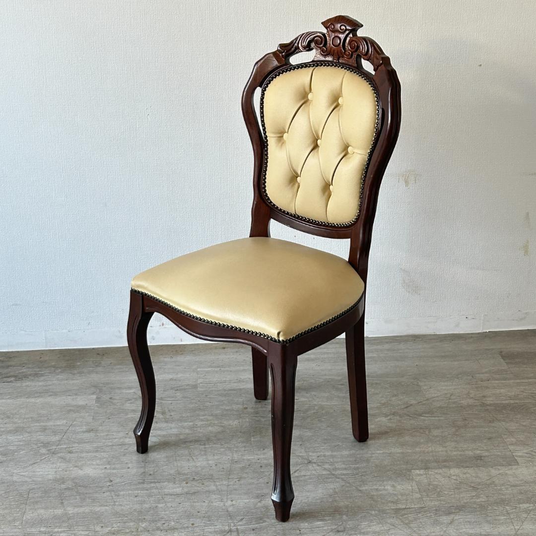 イギリス アンティーク家具 ダイニング チェア 1970年頃 865A2