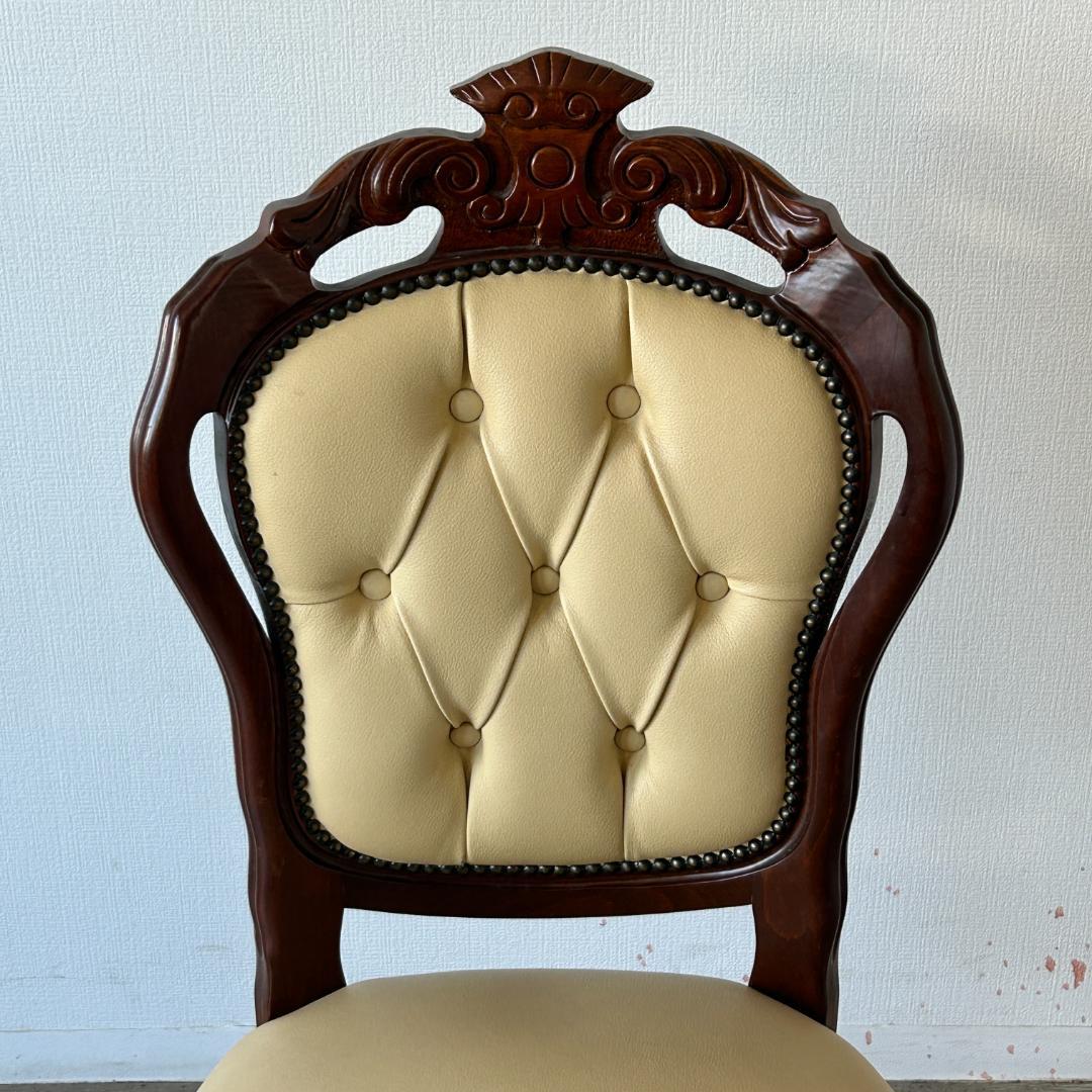 イギリス アンティーク家具 ダイニング チェア 1970年頃 865A2