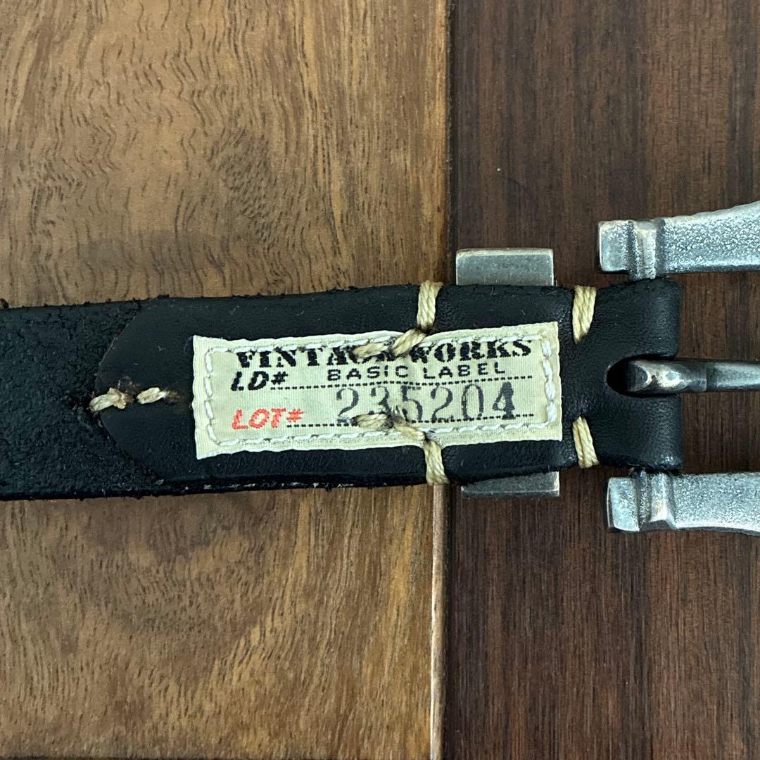 Vintage Works ウエスタンベルト DH5738 フランネル