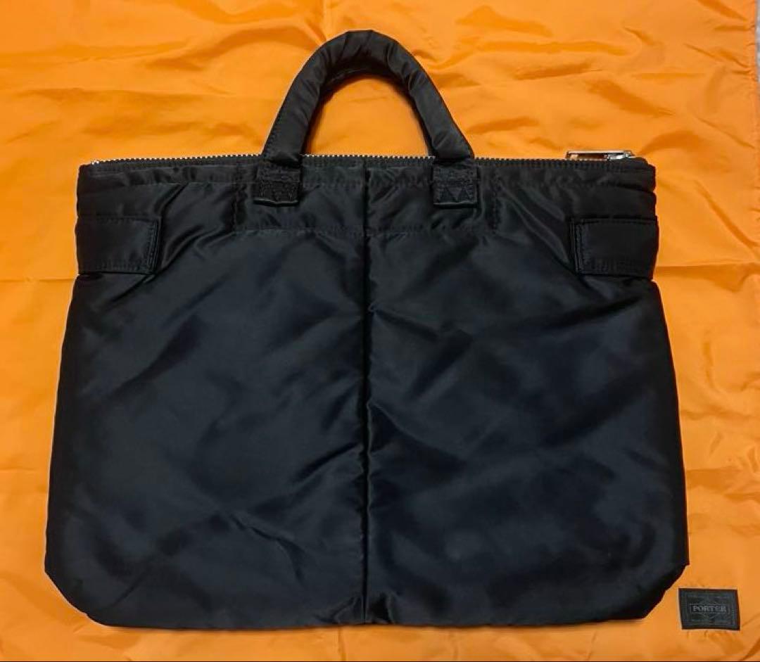 【現行タグ】PORTER タンカー トートバッグ ブラック