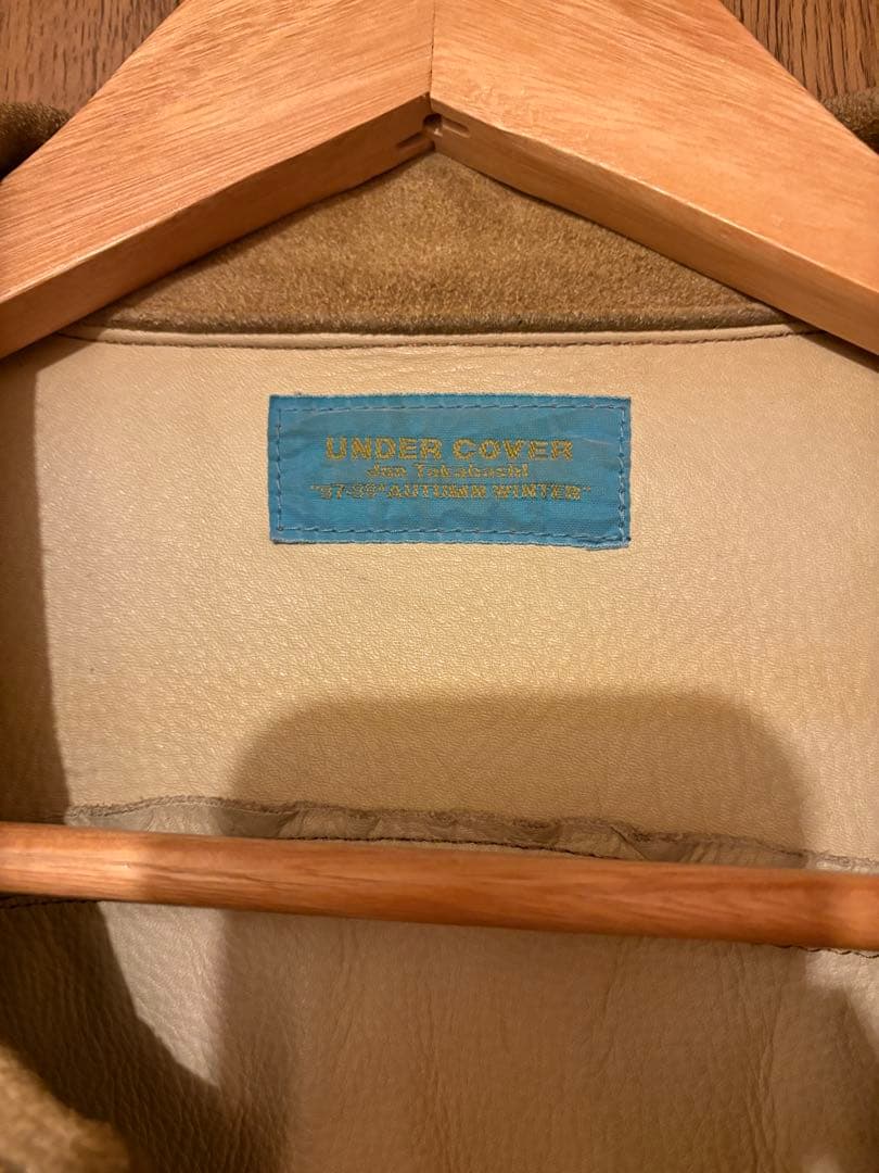 LEAF期 97AW Undercover スエードペンキジャケット スウェード