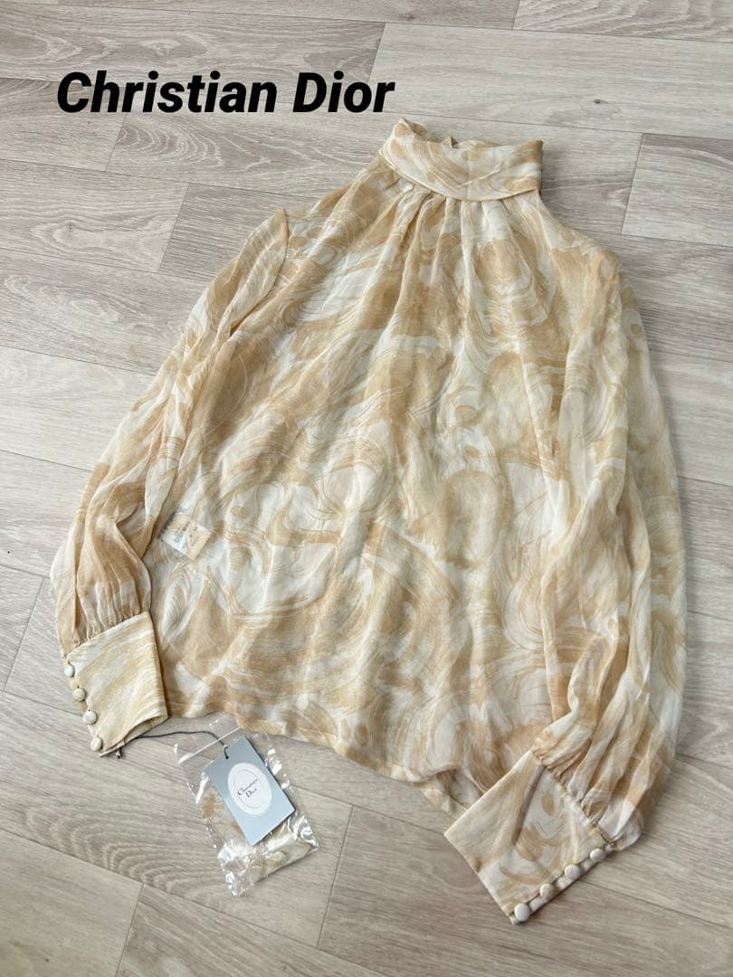 Christian Dior クリスチャン・ディオール シアーブラウス 7