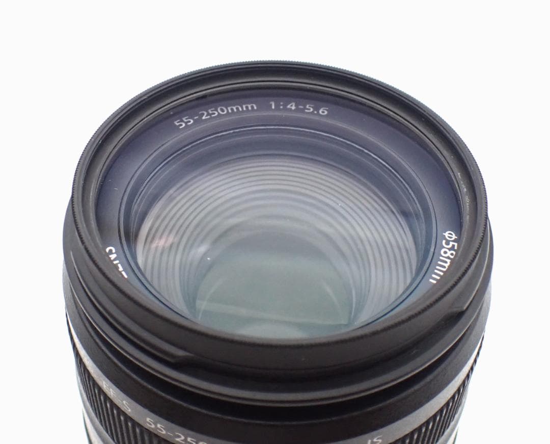 CANON EFS55-250mm F4-5.6 IS EOSシリーズ用 美品