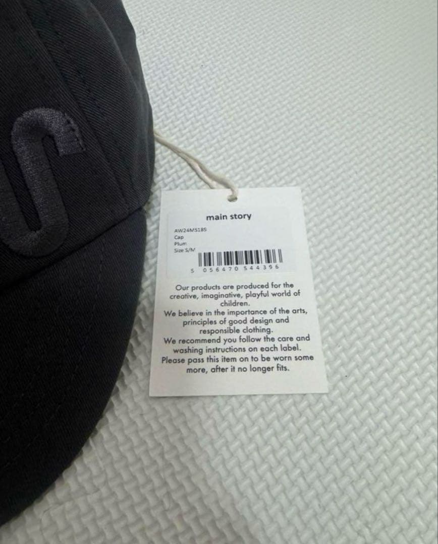 新品未使用　main story キャップ