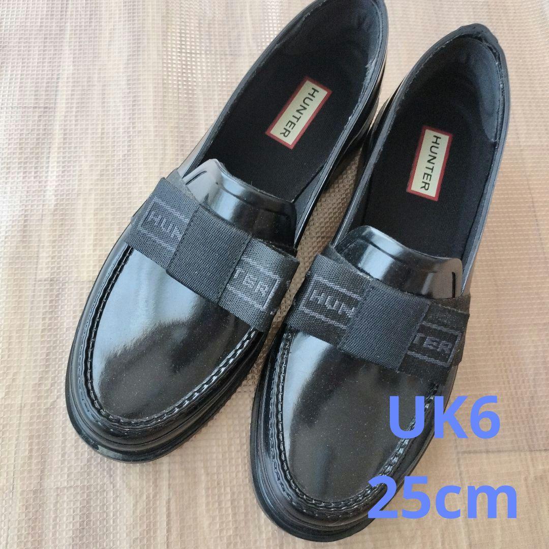 HUNTER ハンター リボン レインシューズ UK6 25cm