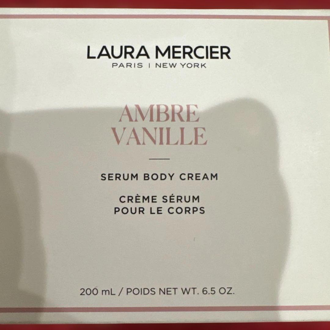 新品未使用 ローラメルシエセラムボディクリーム アンバーバニラ