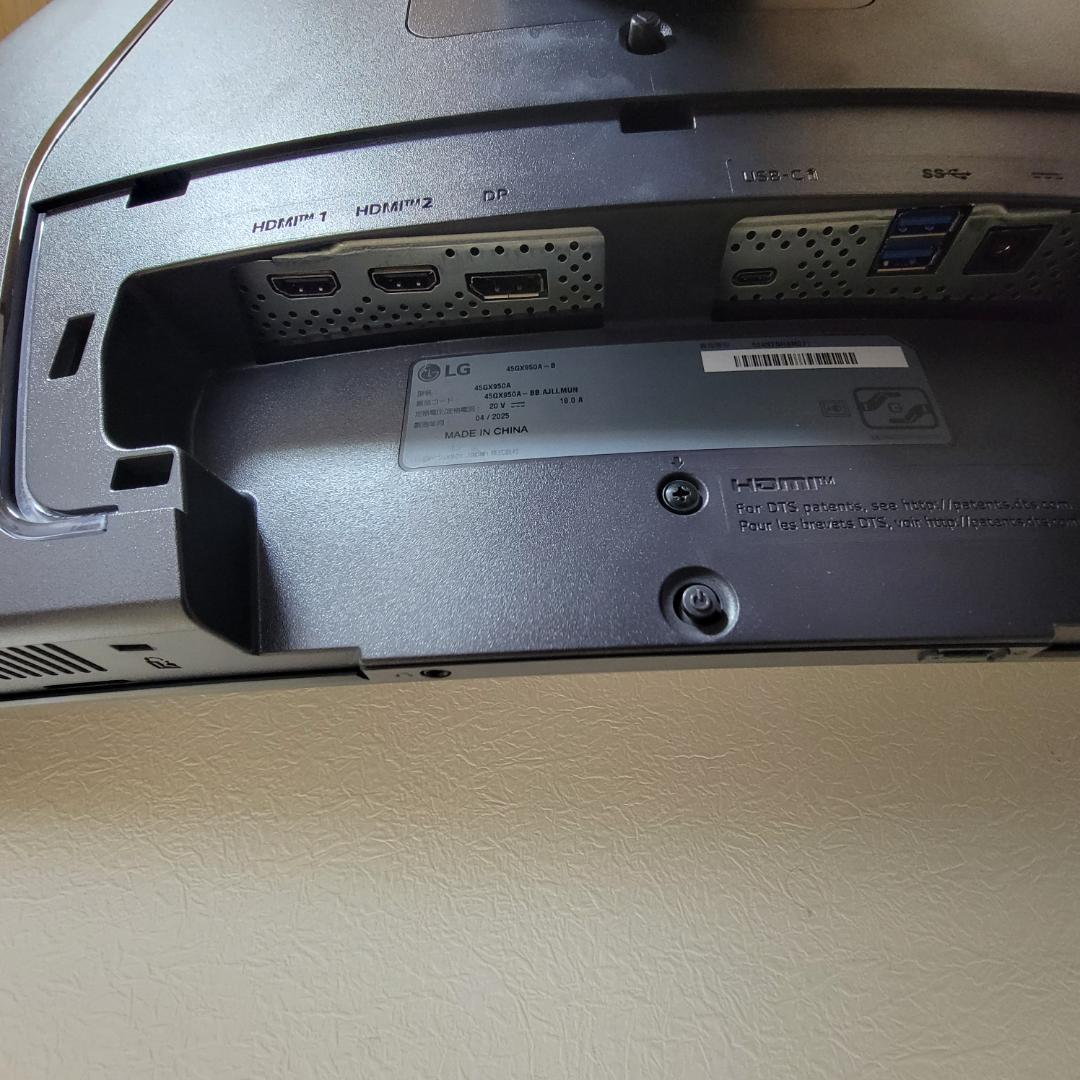 【美品】LG OLED GAMING MONITOR 45GX950A-B