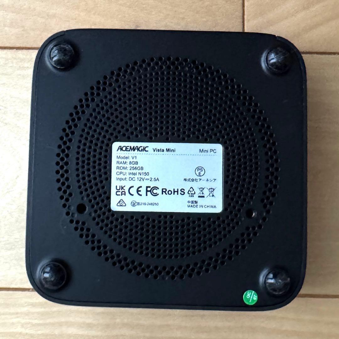 ACEMAGIC Vista Mini V1 ミニPC ブラック