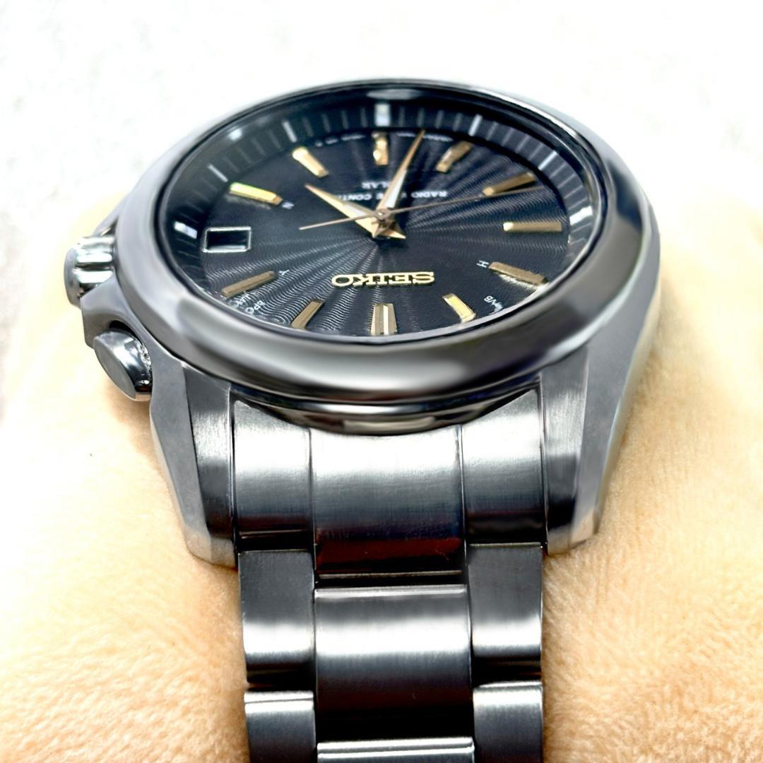 SEIKO ソーラー電波 ブライツ 7B24-0AW0 チタニウム製 海外モデル