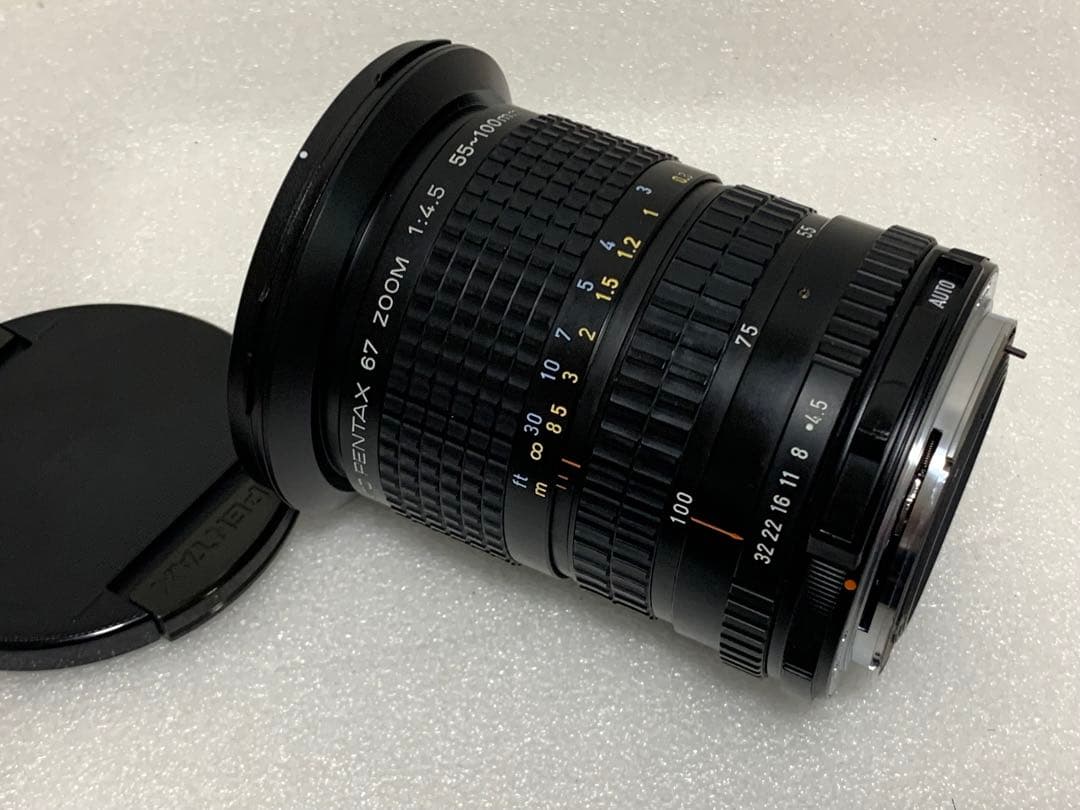 フィルムカメラ smc PENTAX 67 zoom 1:4.5 55-100mm