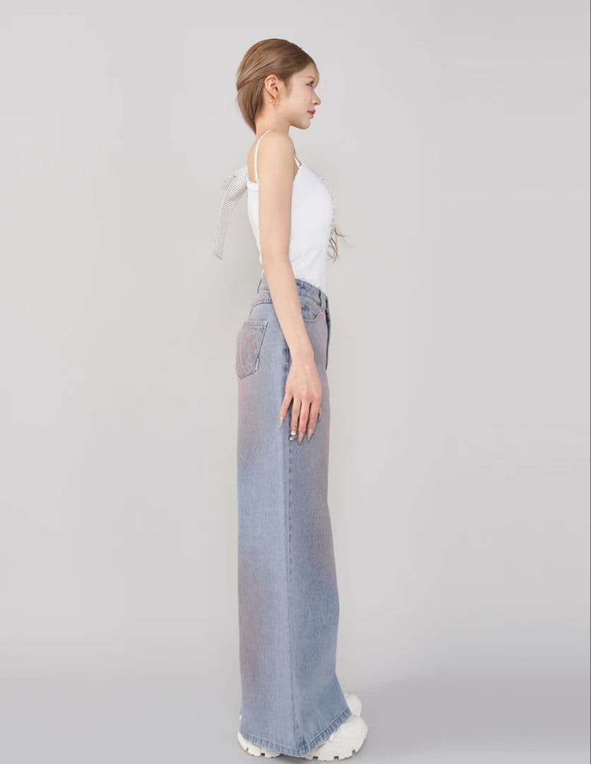 Darich　ミッドライズデニムパンツ　Sサイズ