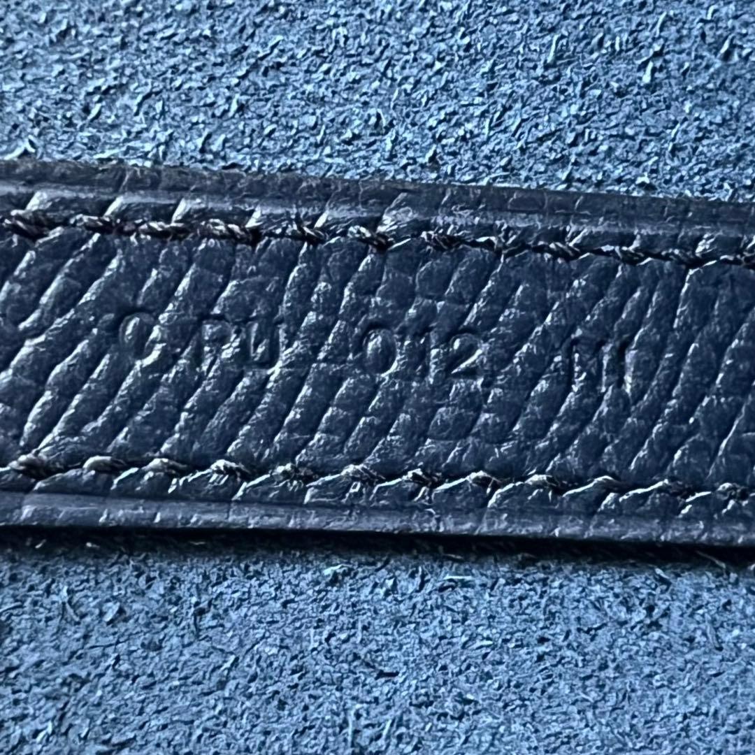 HERMES ピコタン　MM トレサージュ　ダークネイビー　ヴォーエプソン