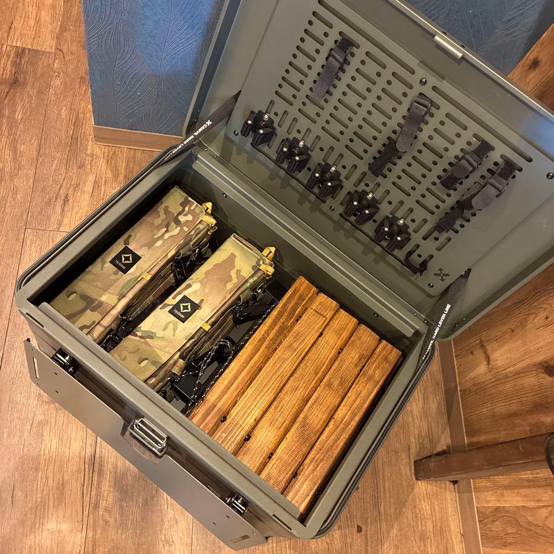 CAMVIL（ケムビル）アルミボックス60L コンテナボックス カスタムセット