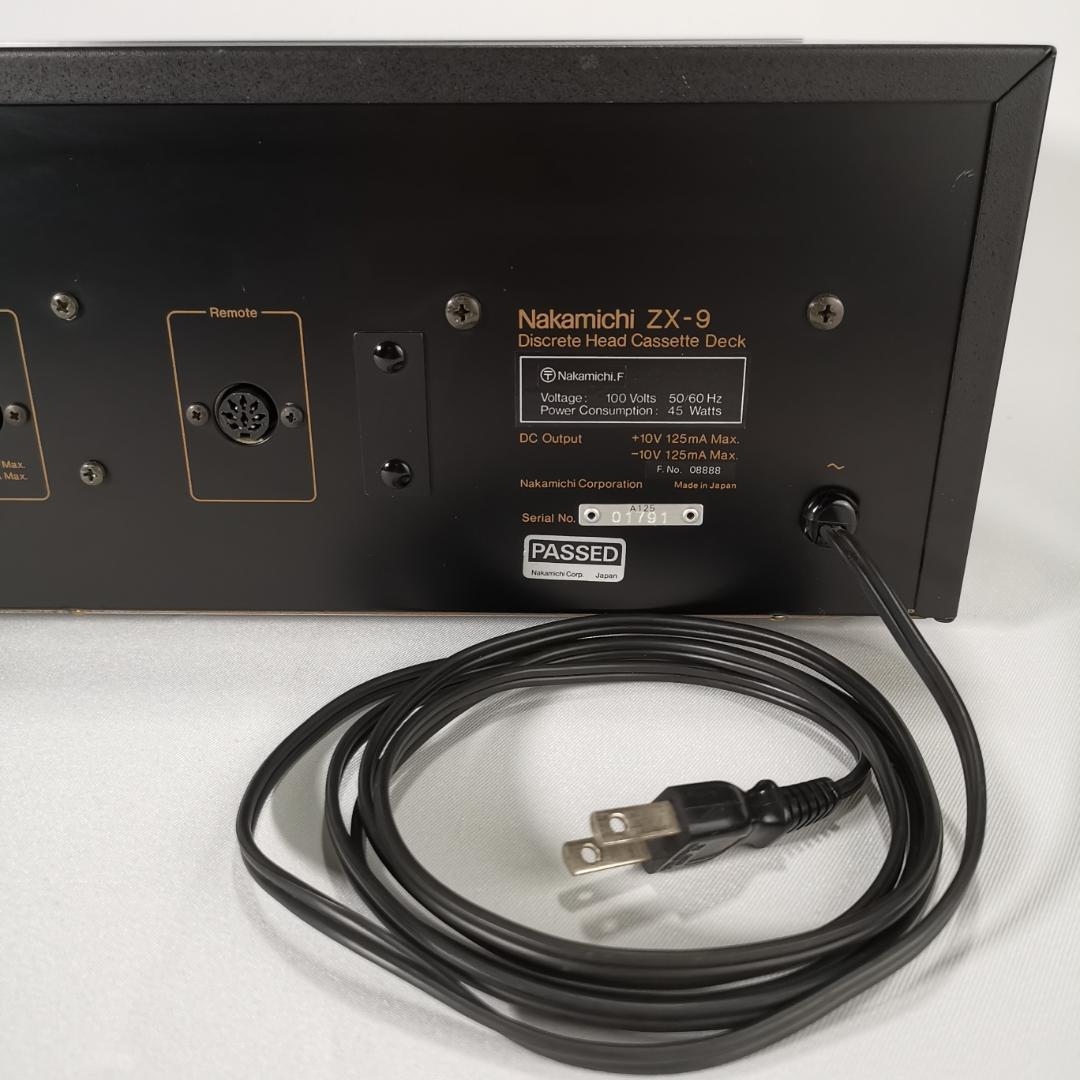 Nakamichi ナカミチ ZX-9 カセットデッキ、ジャンク・要整備