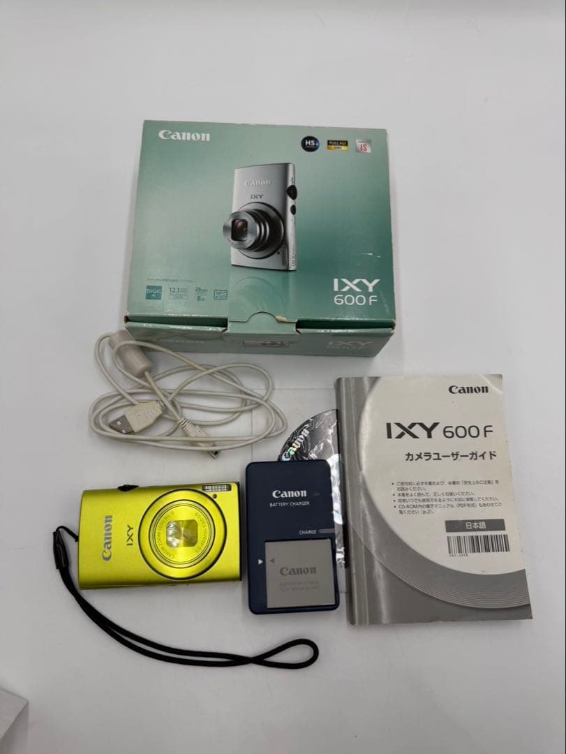 Canon キャノン IXY 600F PC1676 デジカメ