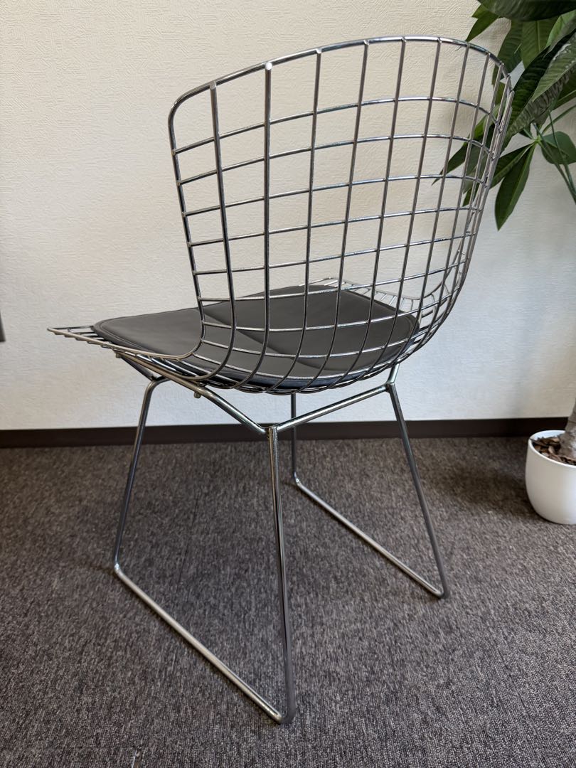 ハリー•ベルトイア チェア ミッドセンチュリー パット付