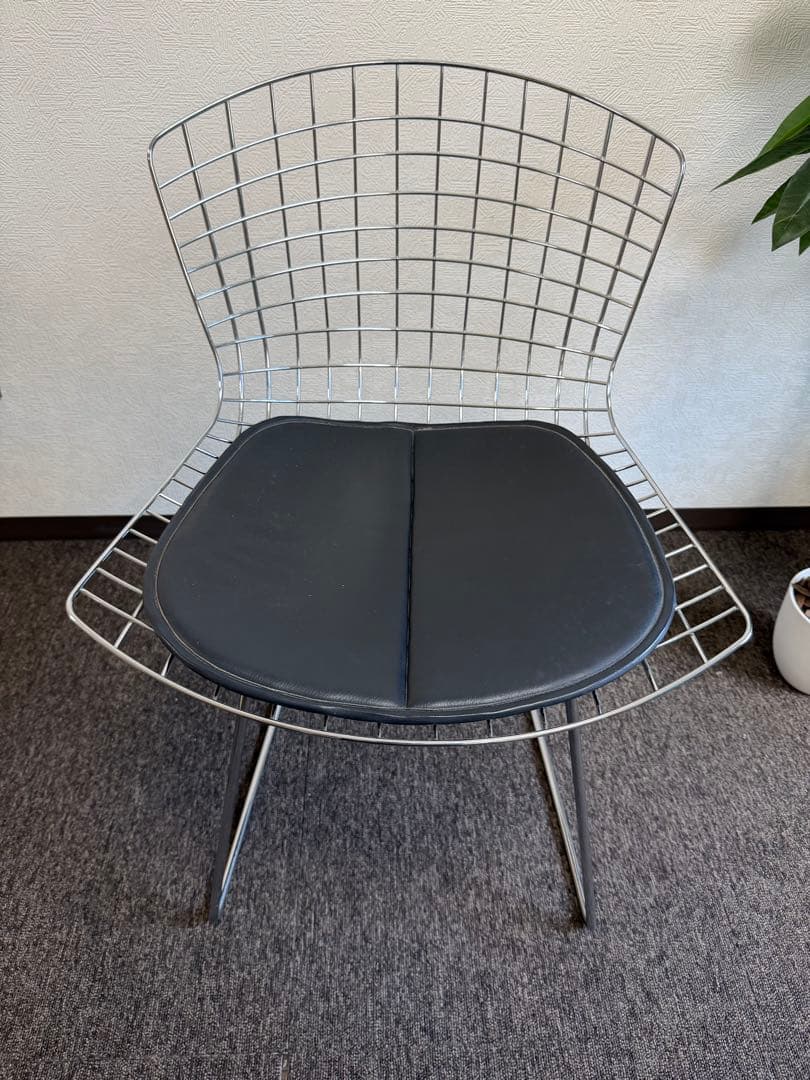 ハリー•ベルトイア チェア ミッドセンチュリー パット付