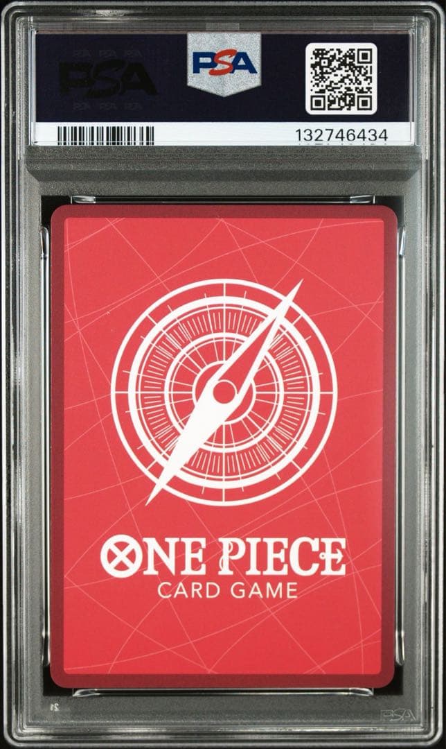 PSA10モンキー・D・ルフィ L リーダーパラレルOP11-040 6434