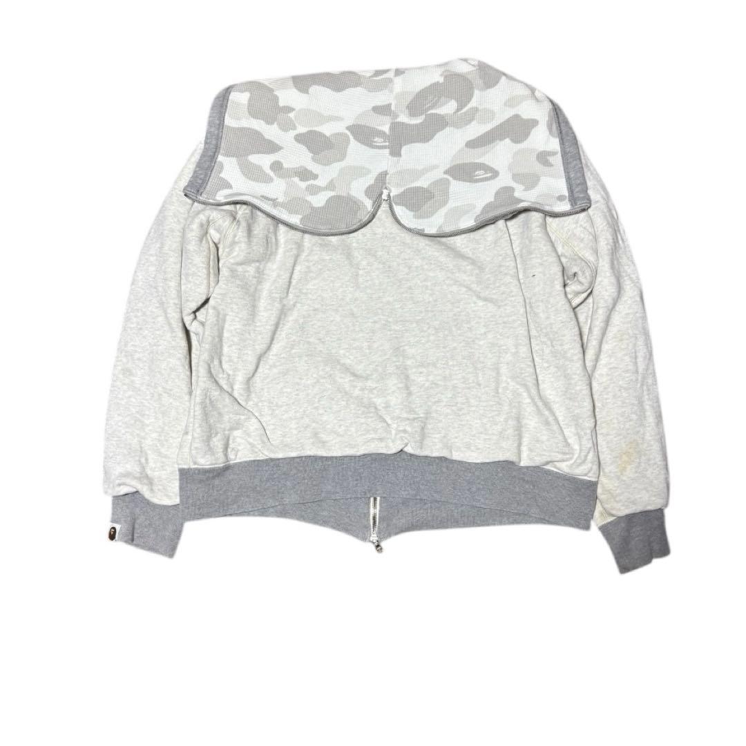 A BATHING APE BAPE N2-b zip parker 迷彩