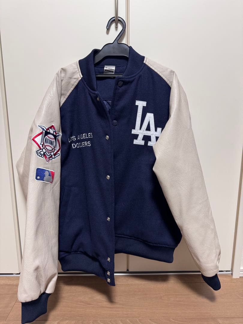 FANATICS 別注　MBL ロゴワッペン　スタジャン　ドジャース