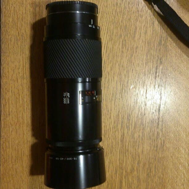 MINOLTAα507si  とAF LENS 75-300