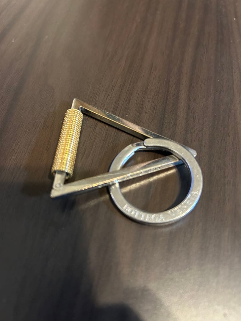 BOTTEGA VENETA スプリング式キーホルダー