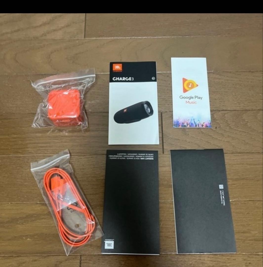 【美品】JBL CHARGE3 Bluetoothスピーカー　ブルー