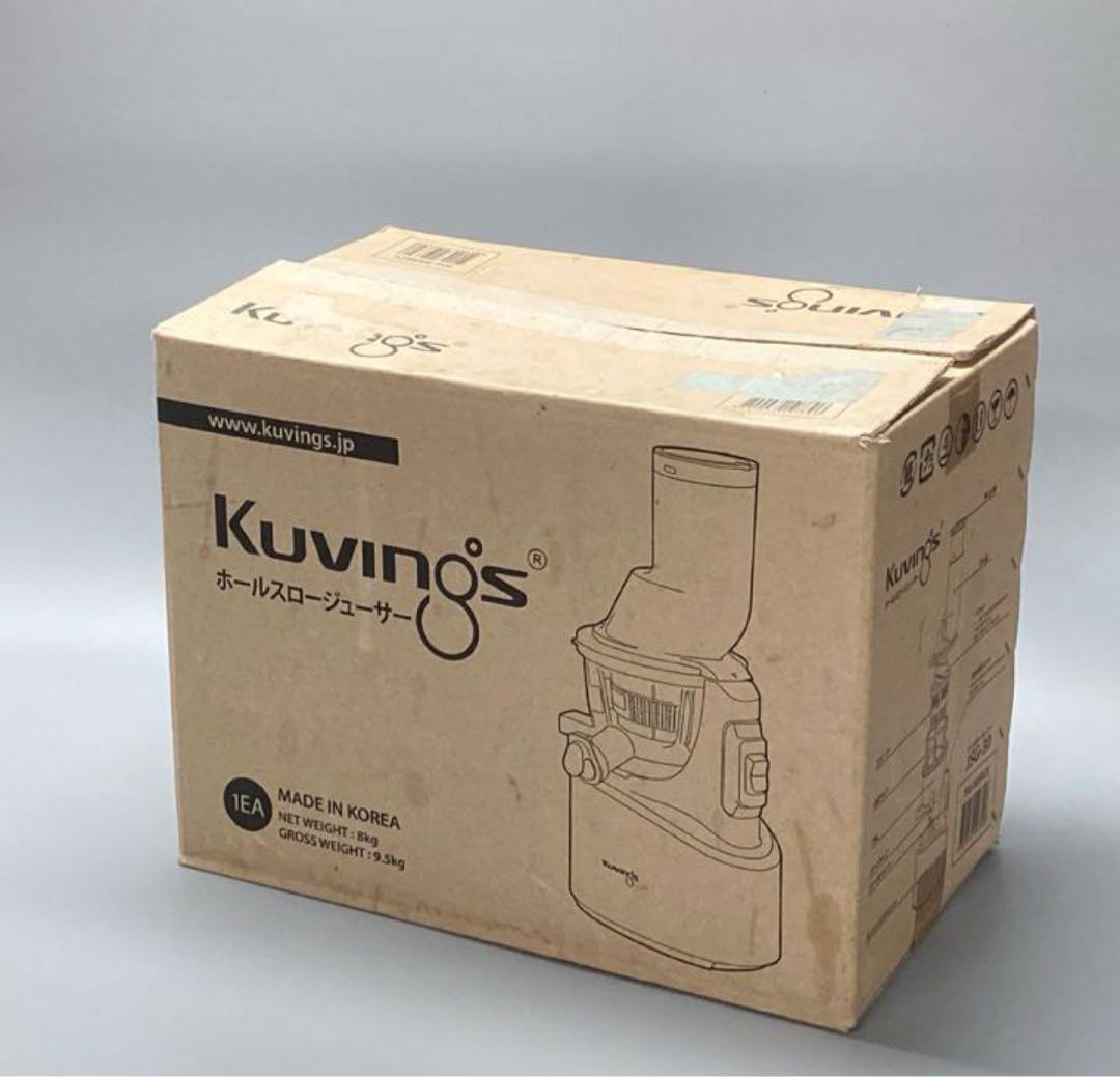 Kuvings（クビンス）ホールスロージューサーJSG-30（RED）