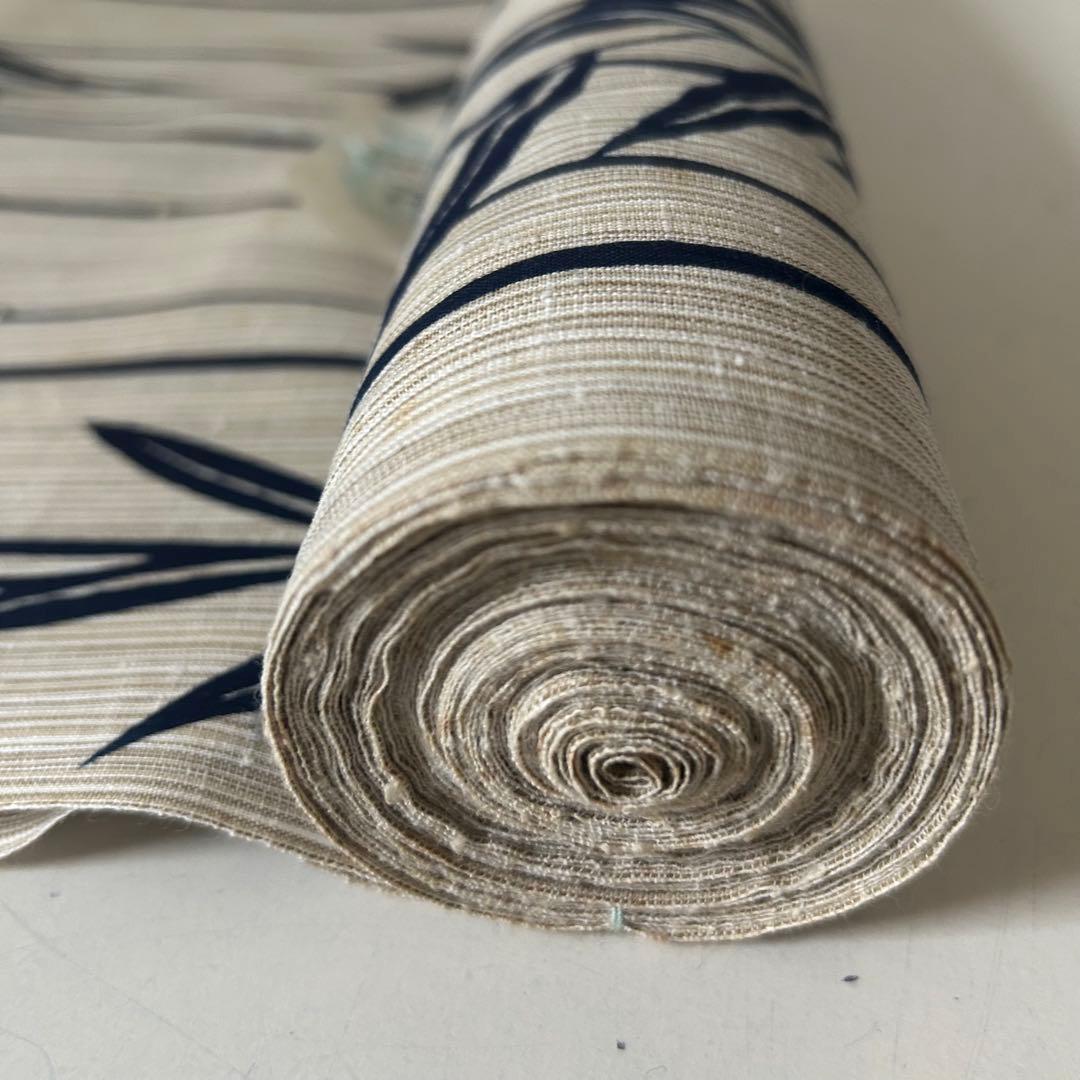 yk234 竺仙 本染 浴衣 反物 生地 リメイク 綿紬