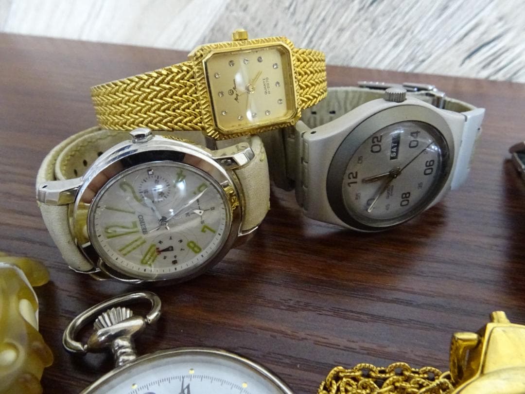 コ*ツ様 福034 時計 26点 まとめ売り セイコー ブローバ カシオ オリエ